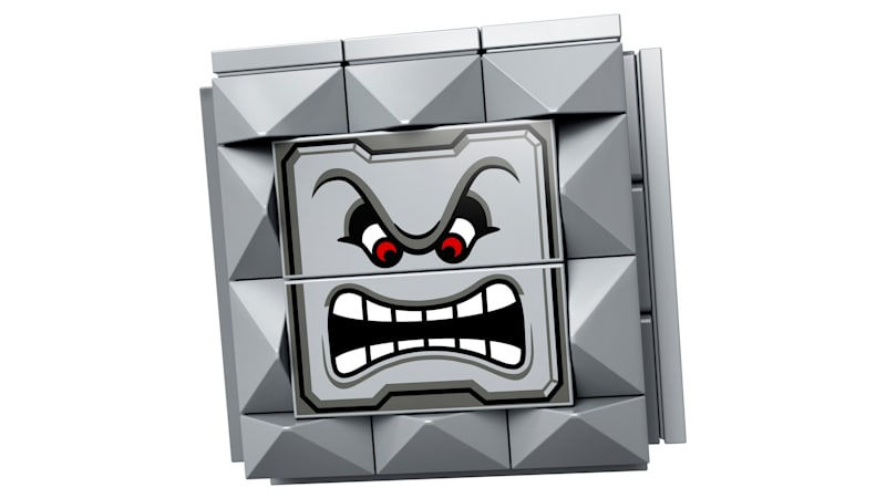 Super mario sales thwomp drop lego